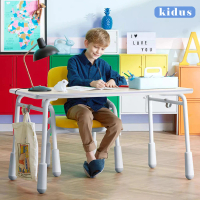 【kidus】120公分桌面升降書桌 HS012BW(書桌 成長書桌 升降書桌 學習書桌 兒童書桌)