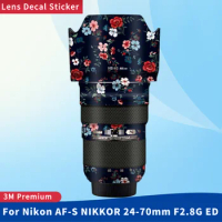 For Nikon AF-S NIKKOR 24-70mm F2.8G ED Camera Lens Skin Anti-Scratch Protective Film Body Protector Sticker 24-70 2.8