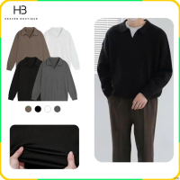✶[DEAL MỞ BÁN] Áo Thun Nam Dài Tay Local Brand HEAVEN Phối Cổ V Phong Cách Hàn Quốc A40❖COD