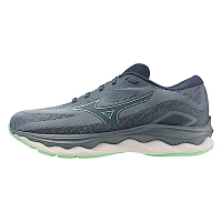 Mizuno Wave Serene Gtx [J1GC246051] 男 慢跑鞋 防水 彈力 支撐 緩震 灰 綠