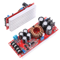 ตัวแปลง DC-DC 20A 1200วัตต์โมดูลเพิ่มกำลังไฟ8 -- 60V กล่อง12 -- 83V