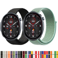 Nylon Loop Strap for Zeblaze Btalk 3 Pro Smartwatch Replacment Bracelet Sport Watchband Correa for Zeblaze Btalk 3 Pro Band