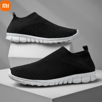 Xiaomi Summer Mesh Women Shoes Lightweight Sneakers Men Fashion Casual Walking Shoes 2021 Breathable Mens Loafers Breathable