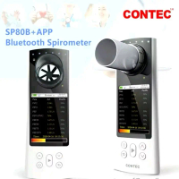 Contec Spirometer SP80B untuk pengukuran fungsi paru-paru