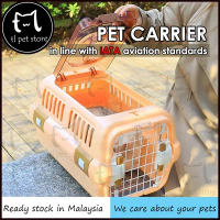 COD Pet Carrier Cat Carrier Portable Travel Box Cat Dog Carrier Box Pet Cage Sangkar Kucing