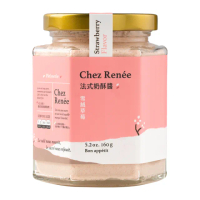 【Chez Renee】原味+濃情花生+雪絨草莓法式奶酥醬3入裝(CR/O+P+S)