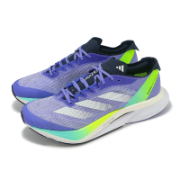 【adidas 愛迪達】慢跑鞋 Adizero Boston 12 M 男鞋 藍 白 雙層中底 緩震 運動鞋 愛迪達(IF9211)