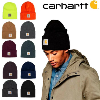 【carhartt】毛帽 秋冬 保暖 帽子(美國平行輸入)