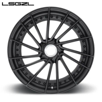 for Black Sport Aluminum Spoke Alloy Rines Wheels Car Chrome Rim 18 19 20 21 22 Inch 5x112 Forged Wheels