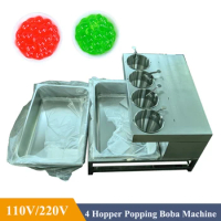 110V/220V New Pearl Popping Boba Machine Pearl Milk Tea Food Ball Making Machine Jelly Ball Bubble Making Machine