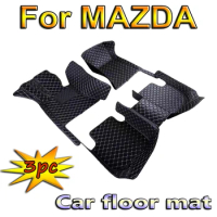 Car Floor Mats For MAZDA MX-5 MX-5 Miata Mazda 6 Mazda 6 GH 6 Tenza 6 Sport 6 Touring Mazda 6 GT M6 Atenza RX8 Car Accessories