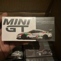 MiniGT NISSAN GTR NISMO GT3 #23 KCMG 2018 FIA GT WORLD CUP MACAU TOY CAR