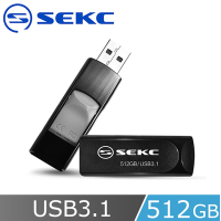 【SEKC】SKD67 USB3.1 Gen1 512GB 伸縮式高速隨身碟
