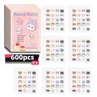 Cute Cartoon Cat Acne Patches Adorable Cat Acne Stickers Breathable Invisible C3p3