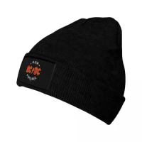 AAC-DC Heavy Metal Knitted Hat for Women Men Beanie Autumn Winter Hats Music Rock Warm Melon Cap