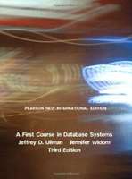 A FIRST COURSE IN DATABASE SYSTEMS3/e 3/e ULLMAN 2007 Pearson
