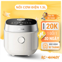 Nồi cơm điện Bear 1.5L RC-4H40Y chính hãng đa năng nấu cơm cháo hẹn giờ thông minh