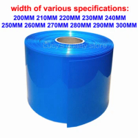 1M 18650 Lithium Battery PVC Heat Shrink Tubular Battery Cover PVC Heat Shrink Film Insulation Shrink Leather