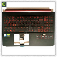 ภาษาอังกฤษ Backlit คีย์บอร์ด Palmrest สำหรับ Acer Nitro 5 R Nitro 5 AN515-54 AN515-55 AN515-43กรอบ6B.Q5XN2.001