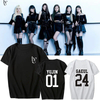 BAJU TSHIRT LELAKI I'VE IVE 2 KPOP GRAPHIC TEES UNISEX FOR MEN WOMEN T SHIRT OVERSIZE LELAKI