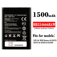 New Replacement Battery For HUAWEI Phone LTE 4G WIFI Router E5372 E5373 E5336 E5330 Externall HB554666RAW Battery