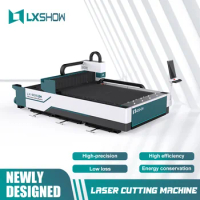 1000W 2000W 3000W 4000W 6000W CNC Fiber Laser Cutting machine for Steel Aluminum Sheet Metal Raycus Fiber Laser Cutter