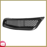 Corcoransu กระจังหน้าคาร์บอนไฟเบอร์แบบตาข่าย ABS สำหรับ Honda Civic EJ/EK JDM Type R ปี 96-98 8N6Y2 