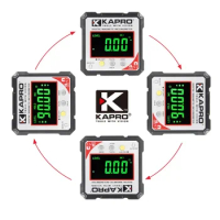 Kapro Digital Goniometer Electronic Magnetic Angle Finder Meter Gauge Rechargeable Inclinometer Protractor Level With Laser Line