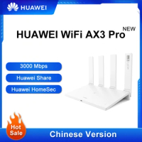 NEW Chinese Version Huawei WiFi Router AX3 Pro Dual-Core Amplifier Wireless Router 2.4&amp;5G WiFi 6 + 3000Mbps NFC Repeater Wi-Fi