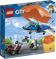 LEGO 樂高 城市系列 降落傘灰/60208 積木玩具 男孩 汽車
