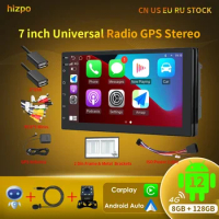 Hizpo 7 Inch 2 Din Android Car Radio Multimedia Video Player Universal 2DIN Stereo GPS For Volkswagen Nissan Hyundai Kia Toyota
