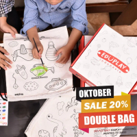 EDUPLAY MAINAN EDUKASI ANAK PAINTING KIT SERIES MELUKIS MEWARNAI TAS