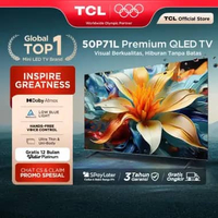 TCL 50 inch P71L - 4K QLED TV - TCL AI - High Brightness - Dolby Vision & Atmos - 120Hz DLG - Ultra 