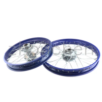1.60x19 and 1.85x16 inch front and rear iron wheel rims suitable for KAYO HR-160cc TY150CC off-road vehicle 16/19 inch