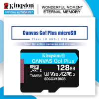 Kingston Canvas Go! Plus microSD Card 128GB Memory Card 64GB Class10 TF Card 256GB 512GB UHS-1 carte sd memoria for Smartphone