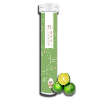 【心安】玻尿酸 維他命C 1000mg 發泡錠 20錠x2(美妍升級 台灣香檬)