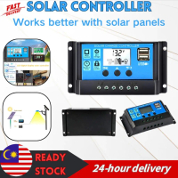 COD PWM 10A/30A Solar Charge Controller 6000W Solar System 6000W (Peak) Inverter 18W Solar Panel