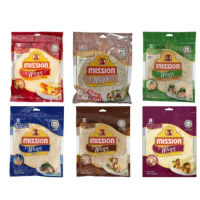 Mission Wrap/Mini Wrap/Naan/Ribbon/Pizza