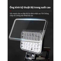 Đèn pha led dùng pin công suất lớn,đèn tích điện Đèn pin led chiếu xa dùng chân pin Makita