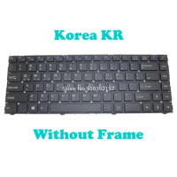 Keyboard For CLEVO W945AU W945LU MP-12R73K0-4302 MP-12R73K0-4305 6-80-W94A0-110-1 Korean KR NO Frame W942SV W945BUQ W945SUW