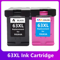 Re-Manufactured 63XL Replacement for HP 63 XL Ink Cartridge for HP63 Deskjet 1110 1111 1112 2130 2131 2132 Printer