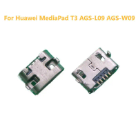 อะไหล่เปลี่ยนตัวเชื่อมต่อพิน, 5 50 ชิ้น, สำหรับแท็บเล็ตพีซี Huawei MediaPad T3 AGS L09 AGS W09, แจ็ค