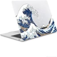Laptop for Macbook Air 13 Inch Case 2020 2019 2018 M1 A2337 A2179 A1932 2022 M2 A2681 Shell for Apple Pro 14 M3 2023 Wave Cover