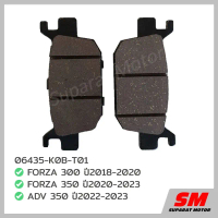 ✥ผ้าเบรกหลัง FORZA300ปี2018-20/FORZA350 ปี2020-26,ADV350ปี2022-26 อะไหล่ฮอนด้าแท้100% 06435-K0B-T01✽