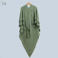 Fisura Scarf Khimar Polos Mahligai C04.Xanadu