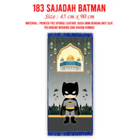 Sajadah Anak Karakter Batman Kado Hadiah Ultah Souvenir Kelulusan Juara Naik Kelas Ulang Tahun 183 B