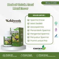 Keloreena Untuk Atasi Mani Encer Pengental dan Penyubur Sperma Pria Isi 30 Softgel