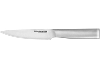 KitchenAid 日本不鏽鋼切肉刀 14cm 5.5吋 不鏽鋼手柄 送多用途玻璃砧板