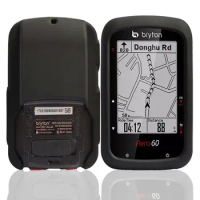 Generic Bike Gel Skin Case &amp; Screen Protector Cover for Bryton Aero 60 GPS Computer Case for A60 bryton aero60
