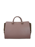 Womens Banner Top Handle Bag in Rose Gold